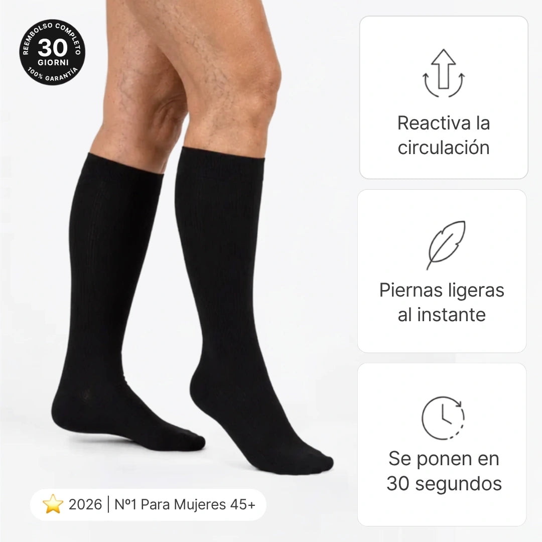 Calcetines de Compresión Graduada de Bambú