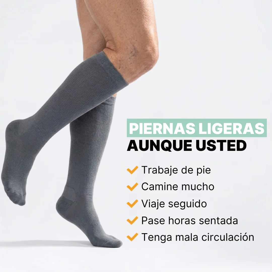 Calcetines de Compresión Graduada de Bambú
